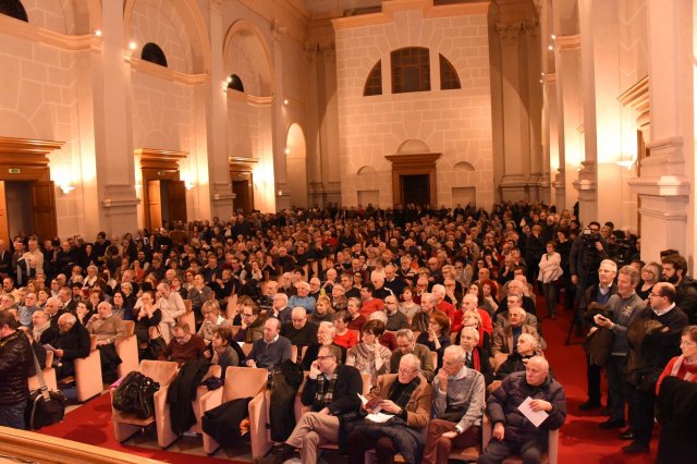 Romano Prodi al S. Barnaba per Fondazione Trebeschi  BS 21.2.17